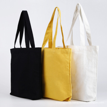 Blank plain black and white recyclable shopping bag